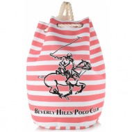 τσάντα θαλάσσης beverly hills polo club bh-3352 rosa