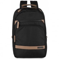 σακίδιο πλάτης με θήκη laptop 15,6” diplomat casual bags collection eco lc976 μαύρο