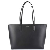 δερμάτινη τσάντα ΄ώμου ted baker kahlaa studded shopper 272874 black