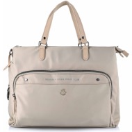 tote τσάντα beverly hills polo club bh-3537 champagne