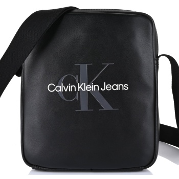 τσαντάκι χιαστί calvin klein monogram soft k50k512448 beh