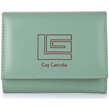 δερμάτινο πορτοφόλι guy laroche 23718 πράσινο