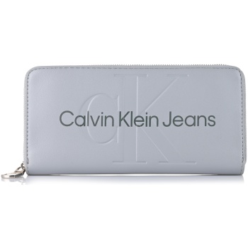 πορτοφόλι calvin klein sculpted zip around mono k60k607634