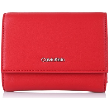 πορτοφόλι calvin klein must md trifold w/zip k60k612450 xci