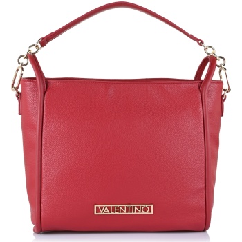 τσάντα ώμου valentino vbs8a701 vinile p90 rosso