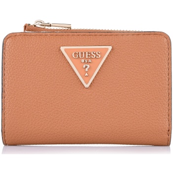 πορτοφόλι μικρό guess laurel slg bg850056 cognac