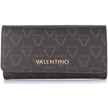 πορτοφόλι valentino vps8gt113 lady re 115 moro/cuoio