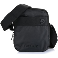 τσαντάκι χιαστί discovery utility bag d00911 06 black