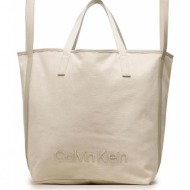 γυναικεία shopper τσάντα calvin klein - ck summer lg refib