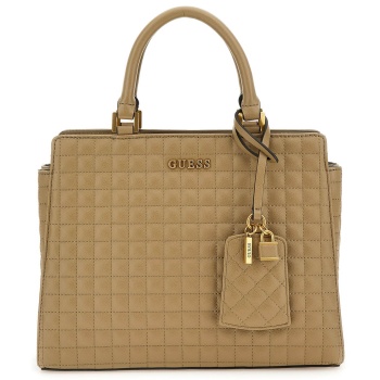 γυναικεία τσάντα guess - tia luxury satchel σε προσφορά