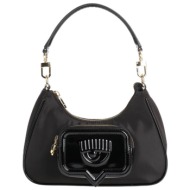 γυναικεία τσάντα chiara ferragni - range f - eyelike pocket, sketch 08 76sb4bf8zs792 899 black