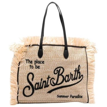 γυναικεία τσάντα mc2 saint barth - vanity straw σε προσφορά