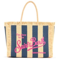 γυναικεία τσάντα mc2 - vanity straw n straw bag with handle vani021-00233f