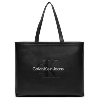 γυναικεία τσάντα calvin klein - sculpted slim tote34 σε προσφορά