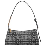 τσαντα avril shoulder bag r4335g57 0071 bk logo-bk