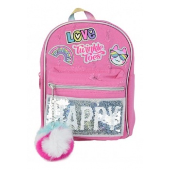 skechers twinkle toes backpack sktt6882-htpk σε προσφορά