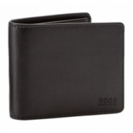 boss asolo men`s leather wallet 50250331