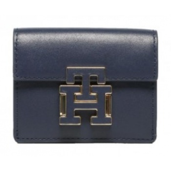 tommy hilfiger push lock leather wallet aw0aw14344 σε προσφορά