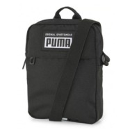 puma academy ανδρική τσάντα ώμου / χιαστί σε μαύρο χρώμα 079135-01