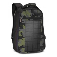 spokey backpack with a solar panel spokey city solar 941051