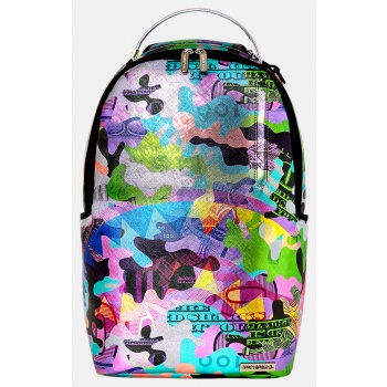 sprayground neon camo money dlxsv backpack (9000175981_1523)