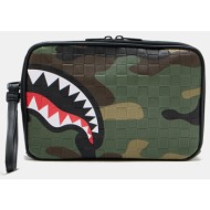 sprayground woodland camo check toiletry bag (9000264934_1523)