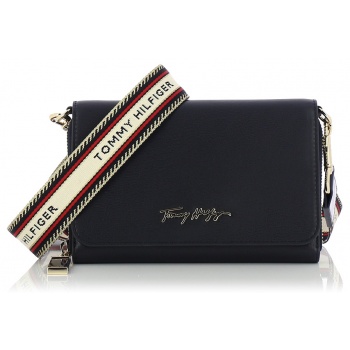 tommy hilfiger - crossbody iconic tommy crossover τσαντα