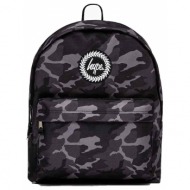 just hype σακίδια black & grey mono camo backpack - black-hypetwlg-809-322-black