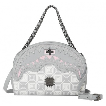 sprayground τσάντες ai stunna cream shark handbag 