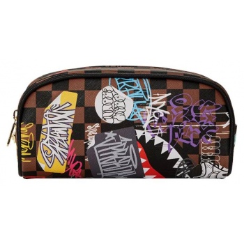 sprayground κασετίνες- νεσεσερ tagged up sip pencil case 