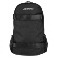 santa cruz τσάντες sabre skatepack - black-sca-bag-0212-323-black