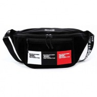 mod wave movement τσαντάκια μέσης black capsule waist bag - black-mwm-mw060290403-323-black