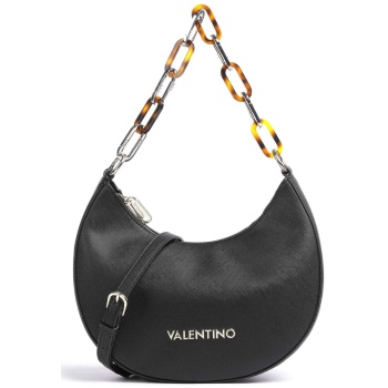 valentino γυναικεία τσάντα χειρός μονόχρωμη με ανάγλυφο