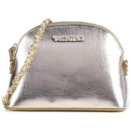 valentino γυναικεία τσάντα crossbody σε μεταλλιζέ χρώμα μονόχρωμη `mayfair` - 55kvbs7ls01m/ma χρυσό