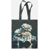 stine goya γυναικεία τσάντα shopper με all-over peonies in lava print `rita` - sg5618 ανθρακί