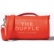 marc jacobs γυναικεία δερμάτινη τσάντα crossbody `the duffle` - 2p3hdf003h01 πορτοκαλί