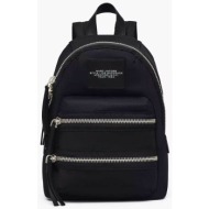 marc jacobs γυναικείο backpack `the biker nylon medium` - 2f3hbp029h02 μαύρο