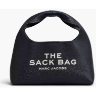 marc jacobs γυναικείο δερμάτινο mini bag `the mini sack` - 2f3hsh020h01 μαύρο