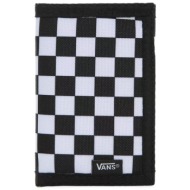 vans unisex πορτοφόλι με all-over checkerboard print `slipped` - vn000c32hu01 μαύρο