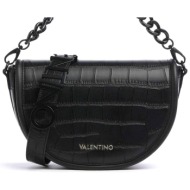 valentino γυναικεία τσάντα crossbody μονόχρωμη με all-over croco print `surrey` - 55kvbs7lw03/sur μα