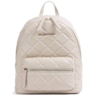 valentino γυναικείο backpack μονόχρωμο με σχέδιο και contrast λογότυπο `ocarina` - 55kvbs3kk37r/oc ε