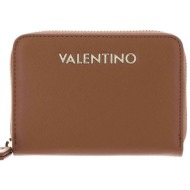 valentino γυναικείο mini πορτοφόλι μονόχρωμο με ανάγλυφο logo `zero re` - 55kvps7b3137/ze ταμπά