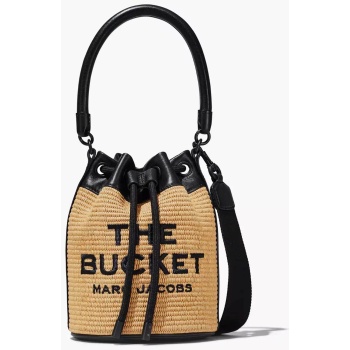 marc jacobs γυναικεία ψάθινη bucket τσάντα `the bucket` 