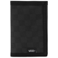 vans unisex πορτοφόλι με all-over checkerboard print `slipped` - vn000c32ba51 μαύρο