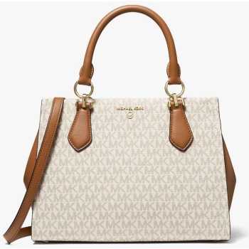 michael kors γυναικεία τσάντα χειρός με all-over logo print