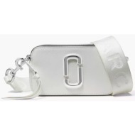 marc jacobs γυναικείο mini bag `the snapshot dtm` - m0014867 λευκό