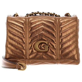 guess γυναικεία τσάντα mini crossbody με γεωμετρικό μοτίβο