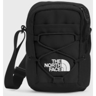 the north face unisex τσαντάκι crossbody με logo print - nf0a52ucjk31 μαύρο