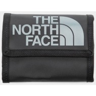 the north face ανδρικό πορτοφόλι μονόχρωμο `base camp` - nf0a52thjk31 μαύρο