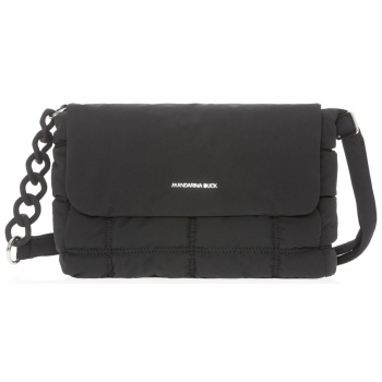 mandarina duck γυναικεία τσάντα crossbody μονόχρωμη με